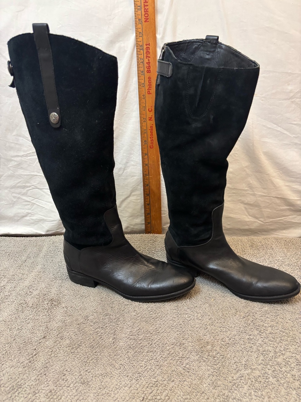 Sam Edelman Pembrooke Two-tone riding boot